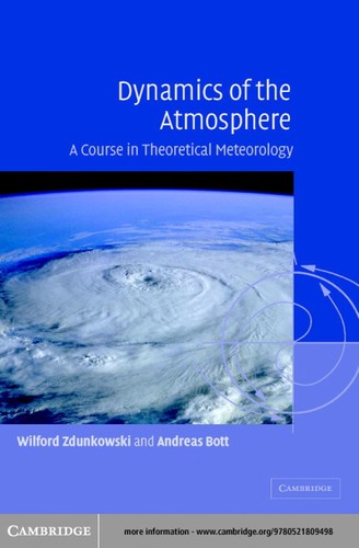 Cover for DYNAMICS OF THE ATMOSPHERE: A COURSE IN THEORETICAL METEOROLOGY.