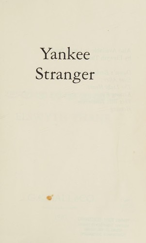 Cover for Yankee stranger