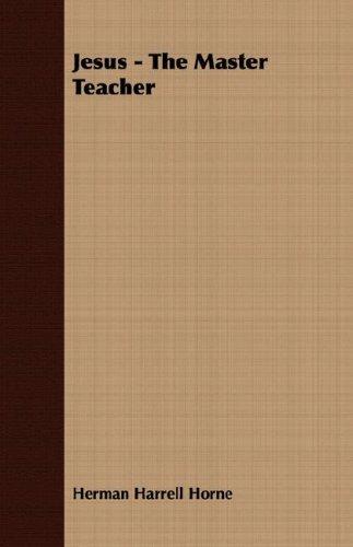 Cover for Jesus - The Master Teacher