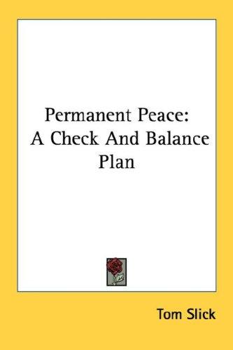 Cover for Permanent Peace