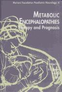 Cover for Metabolic Encephalopathies, Therapy and Prognosis