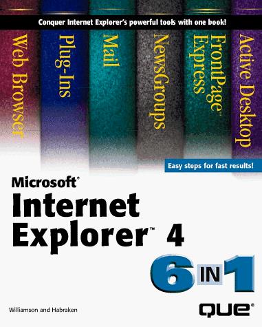 Cover for Microsoft Internet Explorer 4, 6 in 1