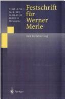 Cover for Festschrift für Werner Merle zum 60. Geburtstag