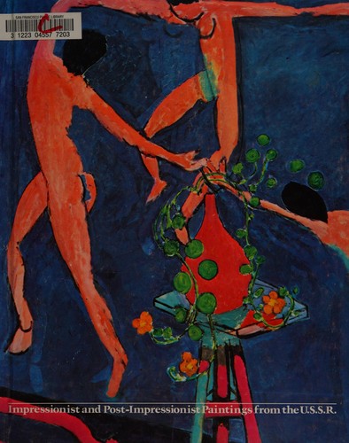 Cover for Impressionist and post-impressionist paintings from the U.S.S.R.