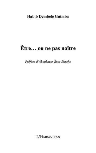 Cover for Habib Dembélé Guimba