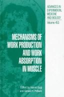 Cover for Mechanisms of work production and work absorption in muscle