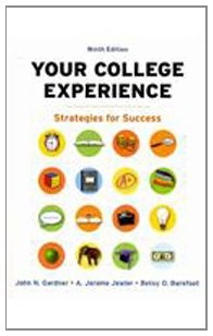 Cover for Your College Experience- Strategies for Success, 9th Edition / Insider's Guide to Time Management