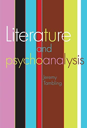 Cover for Literature and psychoanalysis