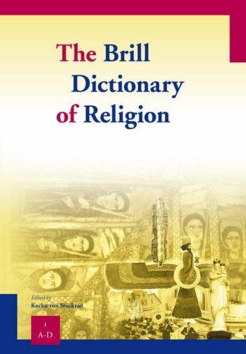 Cover for The Brill Dictionary of Religion