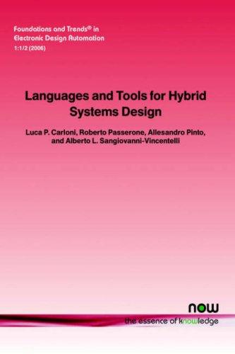 Cover for Languages and Tools for Hybrid Systems Design (Foundations and Trends(R) in Electronic Design Automation)