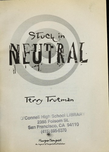 Cover for Stuck in neutral