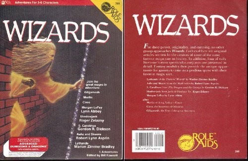 Cover for Wizards (AD&D/Role Aids Accessory)