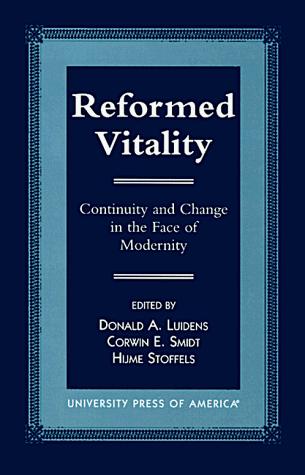 Cover for Reformed vitality