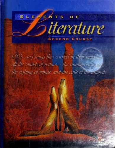Cover for Elements of Literature