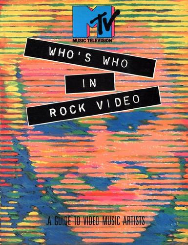Cover for MTV who's who in rock video