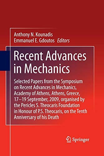 Cover for Recent Advances in Mechanics