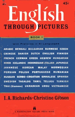 Cover for English through pictures