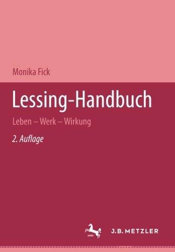 Cover for Lessing-Handbuch
