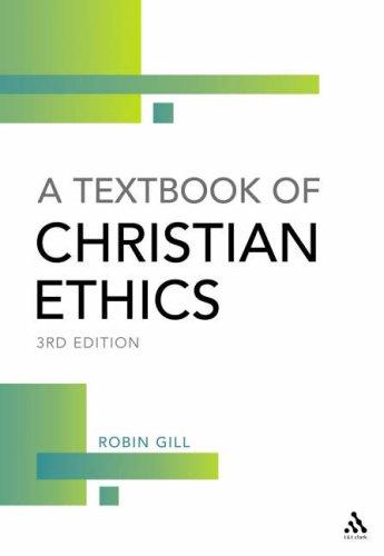Cover for A Textbook of Christian Ethics