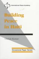 Cover for Building peace in Haiti