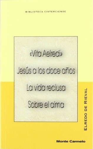 Cover for "Vita Aelredi". Jesús a los doce años