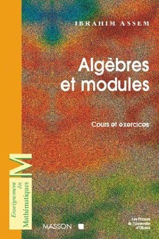 Cover for Algèbres et modules