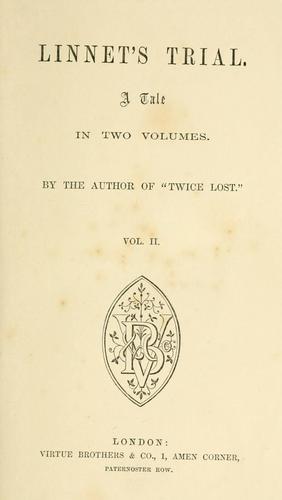 Cover for Linnet's trial