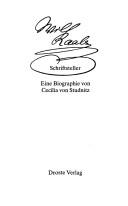 Cover for Wilhelm Raabe, Schriftsteller