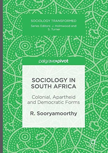 Cover for Sociology in South Africa