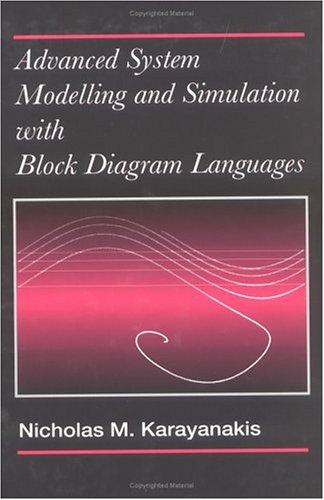 Cover for Advanced system modelling and simulation with block diagram languages