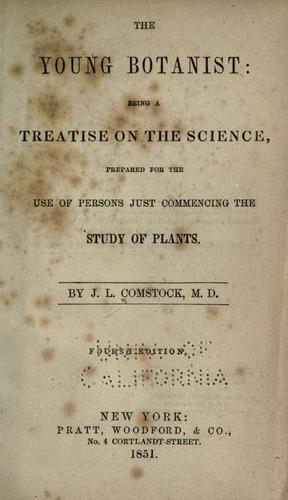 Cover for The young botanist