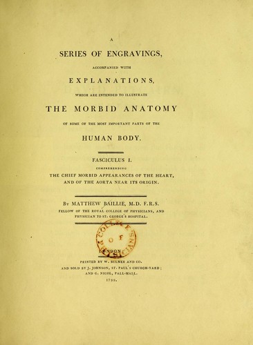 Cover for A series of engravings