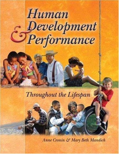 Cover for Human Development and Performance Throughout the Lifespan