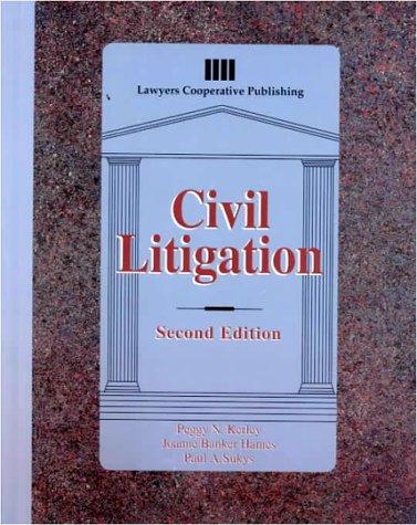 Cover for Civil litigation