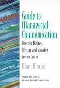 Cover for Guide to managerial communication