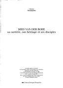 Cover for Mies van der Rohe
