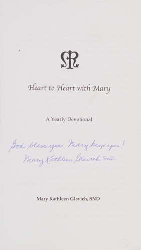 Cover for Heart to Heart with Mary