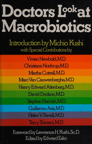 Cover for Doctors look at macrobiotics