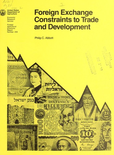 Cover for Foreign exchange constraints to trade and development