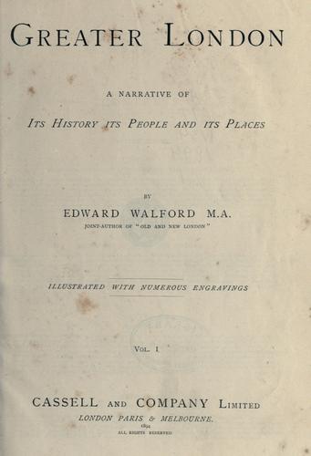 Cover for Greater London