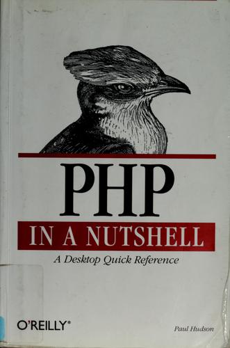 Cover for PHP in a nutshell