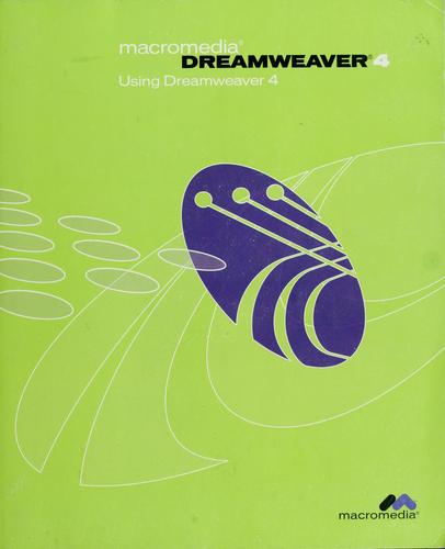 Cover for Using Dreamweaver.