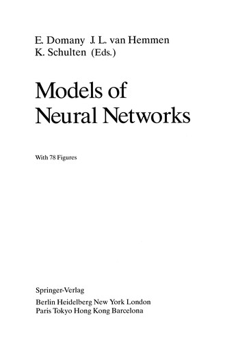 Cover for Models of Neural Networks