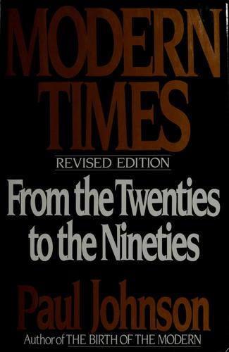 Cover for Modern Times