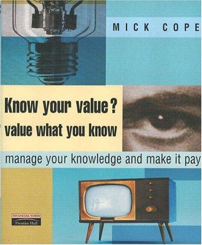 Cover for Know Your Value? Value What You Know