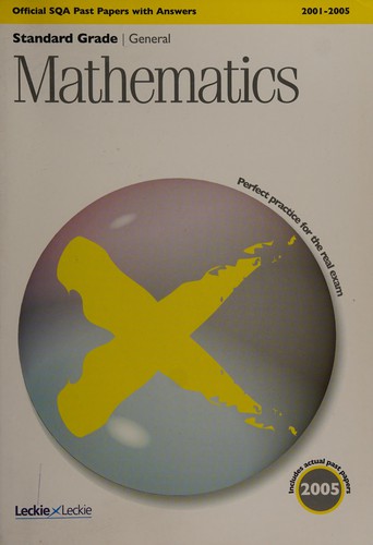 Cover for Maths General SQA Past Papers (Official Sqa Past Paper)