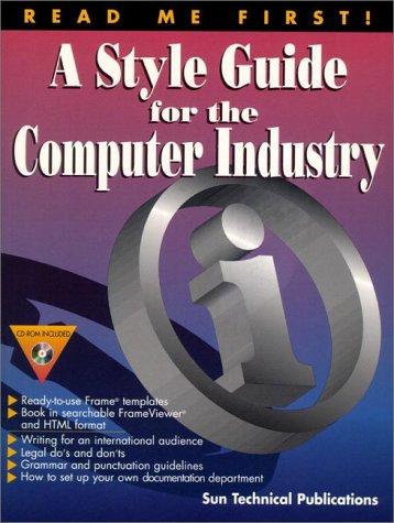 Cover for Read Me First A Style Guide for the Computer Industry