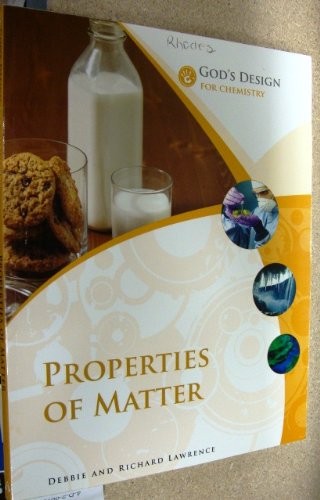 Cover for God's Design for Chemistry