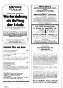 Cover for Der Erziehungsauftrag der Schule