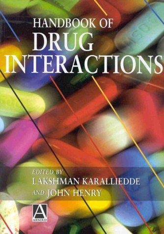 Cover for Handbook of drug interactions
